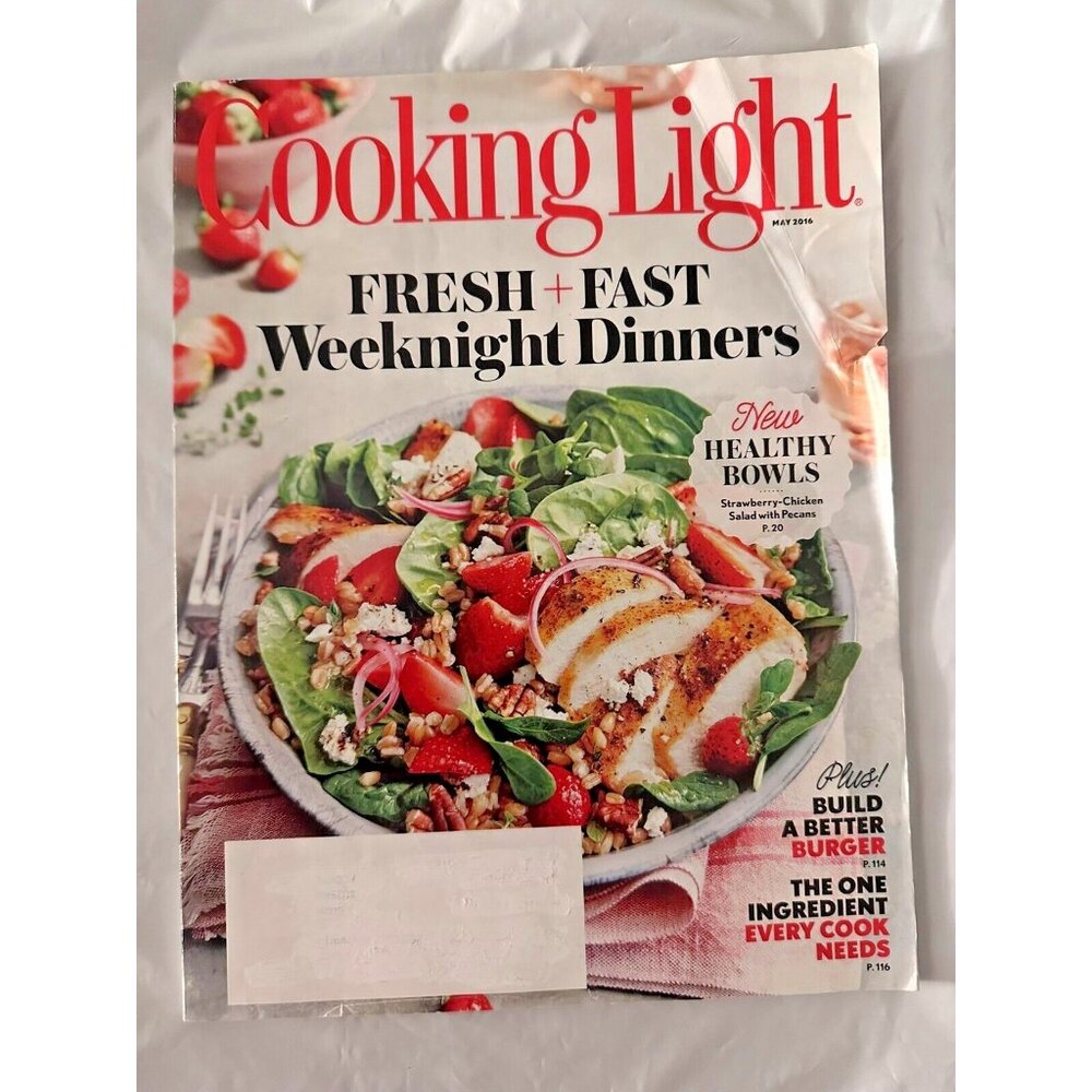 Cooking Light Magazine May 2019 Fresh Fast Dinners